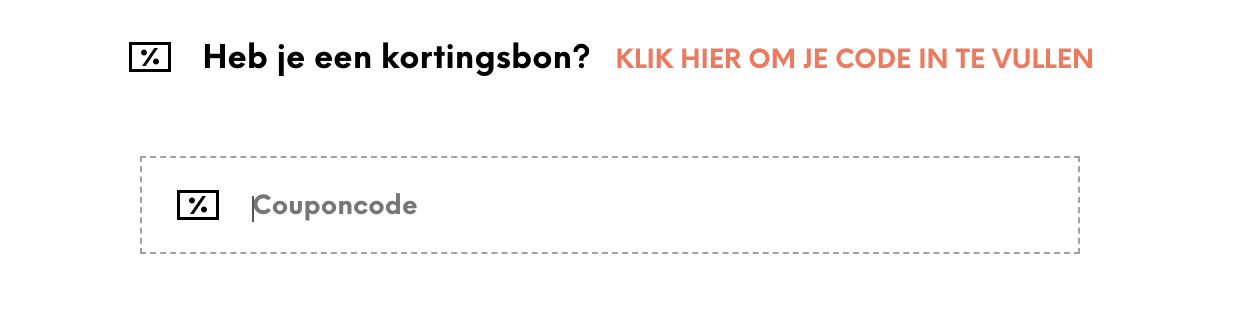 Hoe gebruik ik mijn kortingscode?